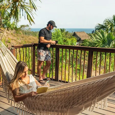 Cabana Colibri Cielva Tayrona Vista Al Mar Con Aire Acondicionado Tax Free Los Naranjos Exterior photo